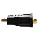 DVI 24+1 (DVI-D) Female to HDMI Male Adapter