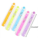 30cm Korean Plastic Folding Ruler Plastic Drawing Kids Gifts School Stationery