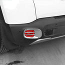 Metal Car Rear Tail Fog Light Lamp Cover Decoration Trim for Jeep Renegade