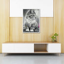 Animal 5D Diamond Painting DIY Full Round Drill Rhinestone (Cat LD423)
