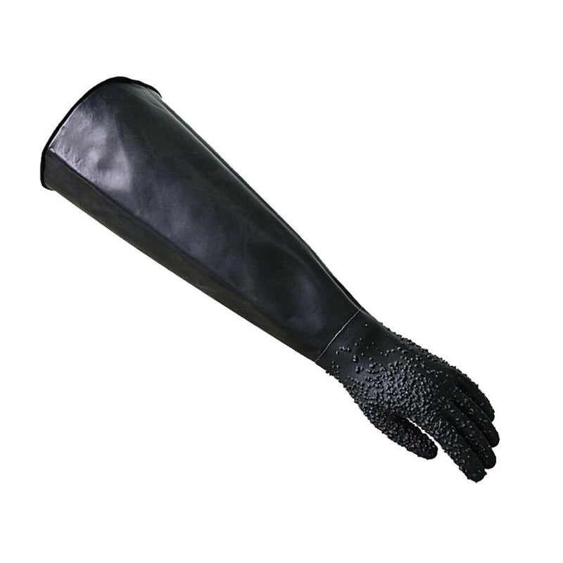68cm/27'' Left Abrasive Gauntlet Gloves for Sandblasting Sand Blasting Tools