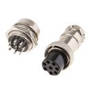 GX16 8 Pins Metal Waterproof Aviation Connector Plug & Socket