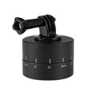 360 Rotation Auto Tilt Head Time Lapse Timer Tripod Delay Adapter For Camera