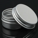 1 x Empty Cosmetics Pot Lip Balm Tin Jar Container screw 50ml M3E6