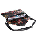 Flower Pattern Clutch Bag Oil Painting Rivets Handbag Women Envelope Bag