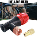 Portable Thickened Bicycle Fast Inflation Head Mountain Bike Pumping Bottle Head