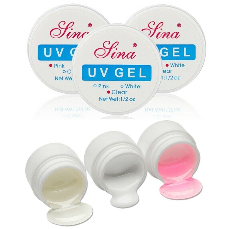 3pcs/set Nail UV Gel Manicure 15ml Phototherapy Glue Nail Gel Based Adhesiv M4M8