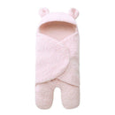 Newborn Baby Blanket Infant Toddlers Swaddle Fleece Baby Sleeping Wrap Bag