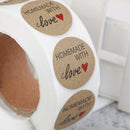 500pcs/roll Thank You Stickers Gift Packaging Stickers DIY Decorative StickSEAU
