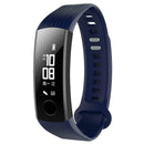 Silicone Wristwatch Band Strap for Huawei Honor 3 Smart Bracelet(Dark Blue)