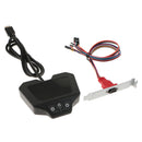 Desktop PC Computer Power Switch& USB Port/ Restart Button with 2 USB Port