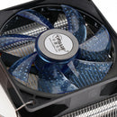 Hydraulic CPU Cooler Heat pipe Fans 9cm Heatsink Radiator for Intel Socket