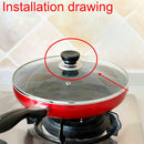 Universal Replacement Kitchen Cookware Pot Pan Lid Cover Grip Knob Handle Set CP