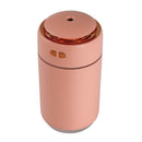 Starry Sky Mini Humidifier Portable USB Mute Essential Oil Diffuser (Pink) A