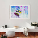 Chrysanthemum Bee 5D Diamond Painting DIY Full Round Drill Rhinestone Craft