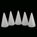 5pcs 100mm Christmas Tree Styrofoam Foam and 200pcs 15mm Plastic Sequin Pin