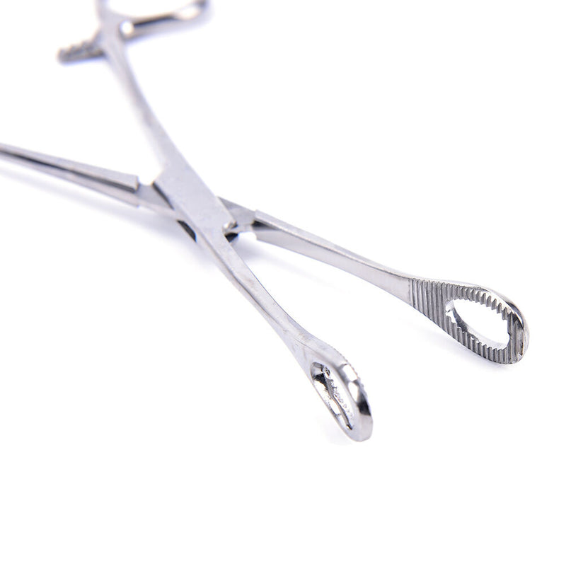 Body Piercing Tools Forceps Clamps Pliers Tongue Belly Septum Nose Lip EarEB3c