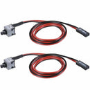 2 Pack 2 Pin SW PC Power Cable on/Off Push Button ATX Computer Switch Wire  M1F9