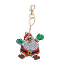 5 PCS 5D DIY Special Shaped Christmas Snowman Diamond Painting Kits for Kids and
