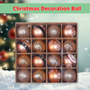16pcs 6cm Christmas Decoration Balls Tree Hanging Ball Home Ornament (C)