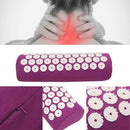 1Pcs Acupressure Massage Mat Relieve Stress Yoga Mat Massager Pillow For Bo Q3P9