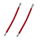 2Pcs High Pressure Pump Extension Hose Air Pump Hose for Bicycle Accessories