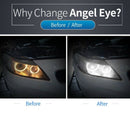 Car 120W H8 6000K Led Angel Eye Bulb Head Light Lamp For Bmw X5 E70 X6 E71
