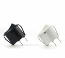 new 5x Plastic Round 2-Pin ON-OFF 12V SPST Rocker Boat Snap Switches .
