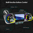 Handsfree Wireless Bluetooth FM Transmitter Car Kit Mp3 Player with USB Cha H4D5