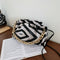Leather Cloud Crossbody Bag Women Animal Pattern Chain Shoulder Handbag (3)