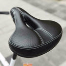 Wide Big Bicycle Saddle Seat Big Bum Soft Extra Comfort Pad Cushion Gel A0F2