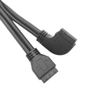 Card Cable 20 Pin Mother USB 3.0 Female To Female Data Transmission