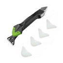 5 In1 Silicone Remover Caulk Finisher Sealant Smooth Scraper Grout Kit Tool