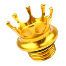 Aluminum Gas Cap Cover Fuel Door Golden for Yamaha Motorcycle