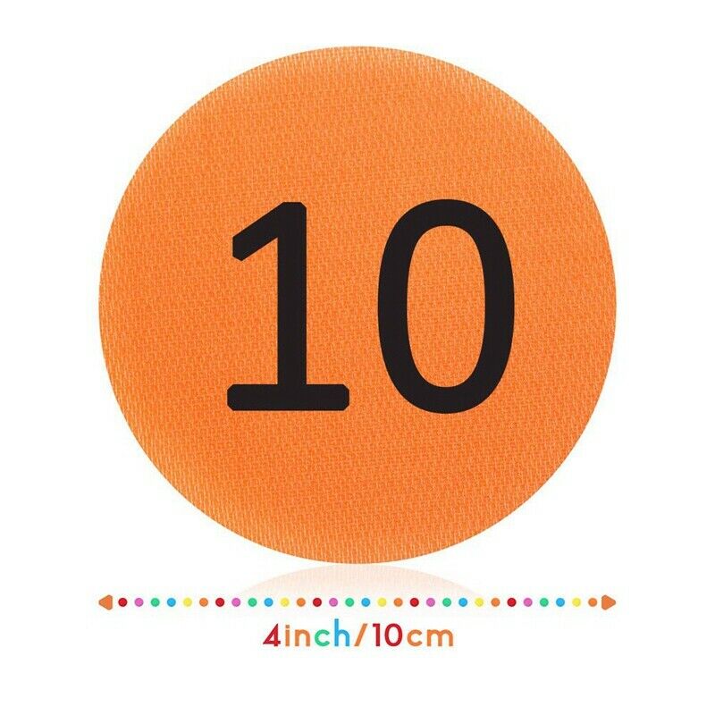 4 inch Carpet Spots Markers, 30 Pack Sitting Classroom Floor Mark Spots, Co M6Q7