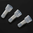 100pcs Nylon Closed End Cap Insulated Connectors Wire Crimp Terminal 16-14 AY6U6