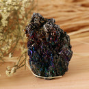Crystal Raw Natural Stones Desktop Coal Crystal Stone for Living Room/
