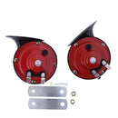 12V 110DB Loud Cars Dual-tone Snail Electric Air Horn Siren Universal Waterproof