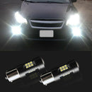2Pcs 21W Led 1156 Ba15S Led Bulbs Car Lights 1200Lm Turn Signal Reverse Bra A6P5
