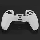 Soft Silicone Skin for DualSense Controller Case + 2 Thumb Grips (White)