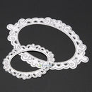 2pcs Oval Cutting Dies Album Decor Scrapbooking DIY Template Lace Card Carft New