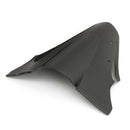 Black Motorcycle Windshield Windscreen for 12-16 Kawasaki Ninja 650 Er6F Ex