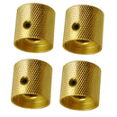 4 Pieces Brass Electric Guitar/Bass Replacement Volume Tone Control Knobs