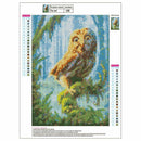 5D DIY Full Drill Diamond Painting Forest Bird Cross Stitch Embroidery Kits