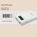 18650 Power Bank Battery Box Charger LCD Screen Charger Case Dual USB Input