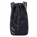 Men Boy Student School Drawstring Gym Backpack Sport Gym Sack Travel Daypack