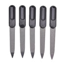 5pcs Plastic Handle Metal Double Sided Nail Files DIY Manicure Pedicure Tooâ„–[