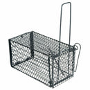 Rat Catcher Spring Cage Trap Humane Live Mouse Rodent Bait Pest Control Out