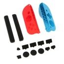 For Nintendo Switch Joy-Con Protective Case Silicone Cover + Rubber Plug Set