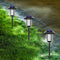 LED Solar Buried Light Waterproof Torch Spotlight Landscape Lighting (B)